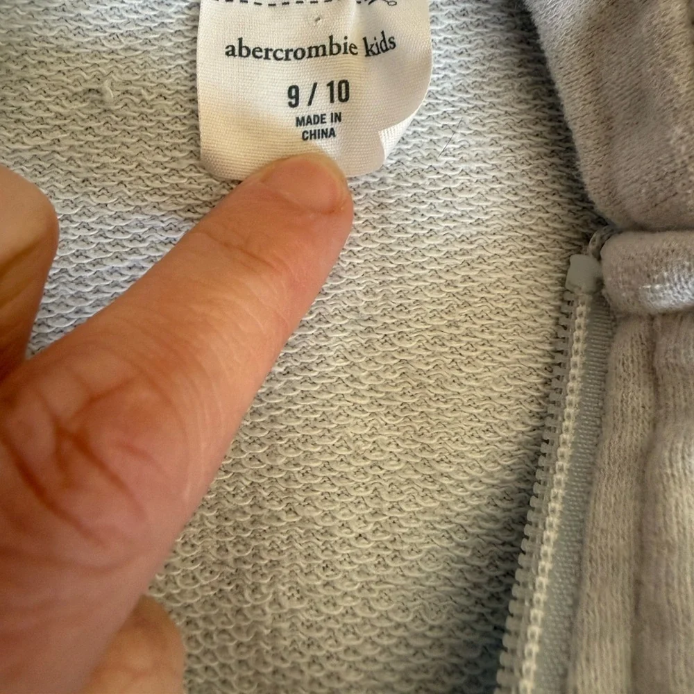 abercrombie kids hoodie well